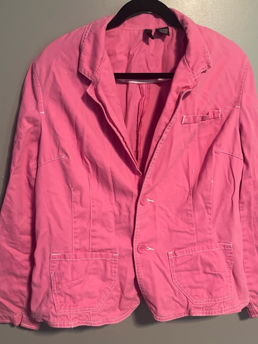 Mixit Pink Casual Blazer Jacket
